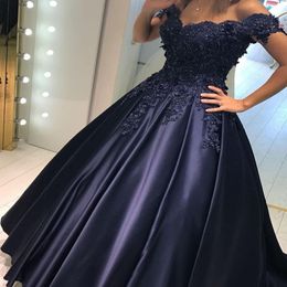 Prom Dresses 2020 Formal Evening Wear Party Pageant Gowns Short Sleeve Special Occasion Dress Dubai 2k20 Appliqued Lace Beads Cheap Vin 232I