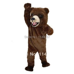 mascot Kodiak Plush Mascot Costume Good Quality Best Price Brown Bear Mascotte Mascota Outfit Suit Fancy Dress Mascot Costumes