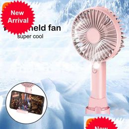 Other Home & Garden New Xioami Usb Mini Strong Wind Handheld Fan Portable And Quiet Rechargeable Hand For Student Office Small Pocket Dhdze