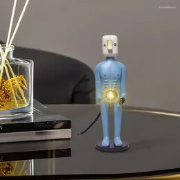 Table Lamps Night Lights For Adults Interesting & Funny Human Statue Unique Wear-Resistant Desk Lamp Ambient