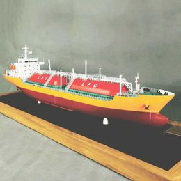 Model Set 100cm Carol LPG ship model freight model chemical tanker ship model manufacturing S2452399