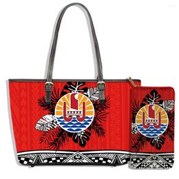 Shoulder Bags Handbag And Purse Set Bohemia Tribal Printed Women Clutch Wallets Totes Femme2024 Large Leather Wholesale Free Drop