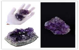 Natural Raw Amethyst Quartz Crystal Cluster Healing Stones Specimen Home Decoration Crafts beautiful product Home decoration2158336