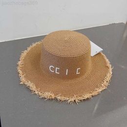 Wide Brim Hats Bucket Hats Designer Women Straw Hat Men Letter Bucket Hats Beach Cap Grass Braid Casual Fashion Summer Sunhat Woven Fisherman Cap