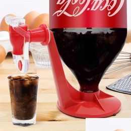 Other Drinkware Novelty Saver Soda Beverage Dispenser Bottle Coke Upside Down Drinking Water Dispense Hine Switch For Gadget Party Hom Otoyc