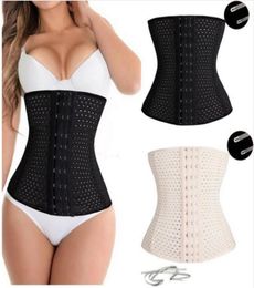 Women Waist Trainer Super Stretch Steel Bone Body Shaper Waist Cincher Control Corset Slimming Belt 10pcslot2663178