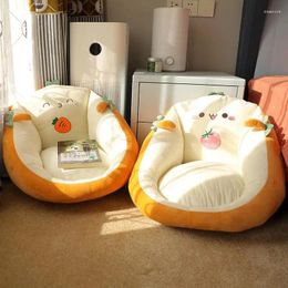 Pillow Cartoon Plush Office Chair Armchair Seat Lazy Boy Sofa Warm Floor Dining Room Bedroom Large