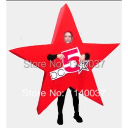 red star mascot custom anime mascotte theme fancy dress carnival costume Mascot Costumes