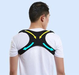 500pcslot Male Female Adjustable Magnetic Posture Corrector Corset Back Brace Back Belt Lumbar Support Straight Corrector De7875631