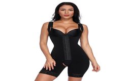 Open Bust Abdomen Slimming Full Body Shapewear Tummy Control Butt Lifter Shaper Panty6747592