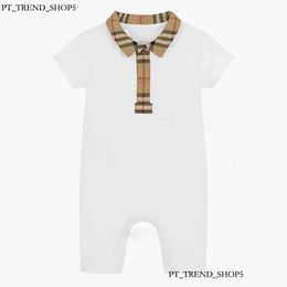 Baby Girl Plaid Sukienka Summer Childrens z krótkim rękawem bawełniana koszula