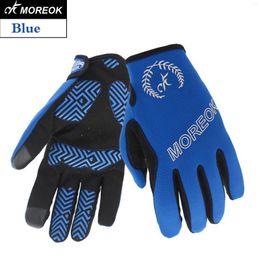 Cycling Gloves Anti-Slip Outdoor Sport Climbing Bike Breathable Full Finger Palm Protective Bicycle