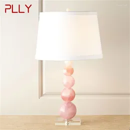 Table Lamps PLLY Dimmer Lamp LED Ceramic Modern Office Luxury Decoration Desk Light For Home Bedside