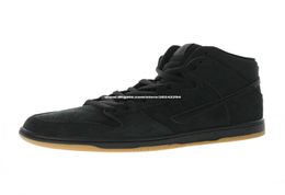 Pro Black Gum Skates Boot for Men Skate Boot Mens Skateboard Men Sports Shoes Man Suede Ankle Sneakers Mid Sneaker 3050298365876