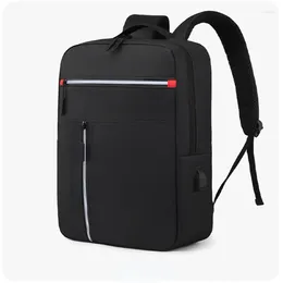 Backpack Waterproof Business Men USB School Backpacks 15.6 Inch Laptop Large Capacity Bagpacks For Back Pack Bags