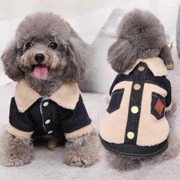 Dog Apparel Classic Warm Clothes Puppy Pet Cat Sweater Jacket Coat Winter Fashion Soft For Small Dogs Chihuahua XS-XL Xqmg