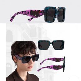 Men Women Designer Sunglasses Square Frame Symbole SPR 23Y Unique Temples Fashion Sense Super with Original Case and Glasses Strap 296Z