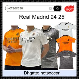 24 25 Real Madrid Soccer Jerseys Fans Version 2024 2025 kit MODRIC VINI JR CAMAVINGA TCHOUAMENI BELLINGHAM RODRYGO MBAPPE KROOS MODRIC football shirt kids sets