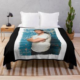 Blankets Music Retro Richard Armitage Paint Splash Cool Graphic Gift Throw Blanket Manga Decorative Sofa