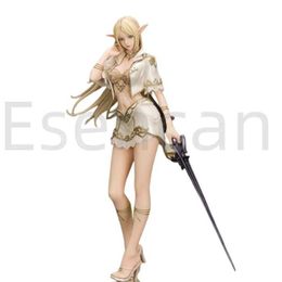 Action Toy Figures Orchid Seed Lineage II Elf 1/7 Girl Native Figure Game statue PVC Anime Model Collectible Action Adult Toys Doll Gifts 25cm T240521