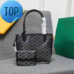 Top quality Fashion Designers bag Tote Bag Womens Men Shoulder Bag Wallets Wholesale Anjou Mini Crossbody Double Sided Shopping Totes Hangbag Pochette Hobo bag