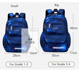 School Bags Children Backpack Elementary For Boys Waterproof Nylon Space Book Bag Large Capacity Kids