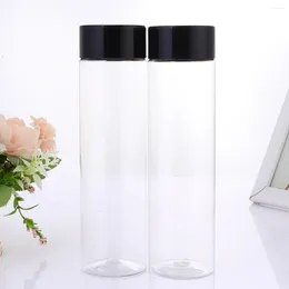 Storage Bottles 12PCS Plastic Beverage Disposable Empty Pet Water Bottle Container (500ml)