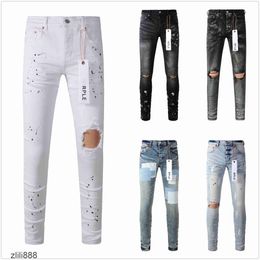 purple jeans designer jeans for mens jeans high quality fashion mens jeans cool style designer pant distressed ripped biker black blue jean slim fit motorcycle