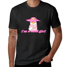 Men's Tank Tops Jenny The Duck - Webkinz Cool Girl T-shirt Customs Vintage Blacks Mens Graphic T-shirts Funny