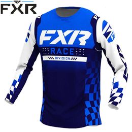 04MU Men's T-shirts Fxr Mtb Long Sleeve Jersey Bicycle Cycling Mens Clothingman Motocross Outfit Enduro Pro Moto Cross