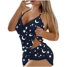 Bras Sets Women Pyjamas Sleepwear Pyjama Set Camisole Shorts Black S M L Red Lip Print Scoop Neck Ice Silk Comfortable Casual