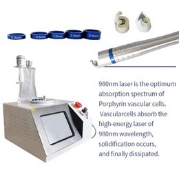 Laser Machine 3 In 1 980Nm Diode Laser Spider Veins Removal Machine Vascular Pain