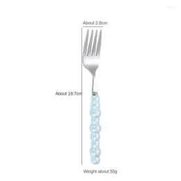 Forks Dessert Spoon Anti-corrosion Smooth Touch Stainless Steel Easy To Clean Dinner Fork/fruit Pick