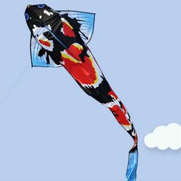 Kite Accessories fish kite fly outdoor toys Koi carp 3D cartoon childrens flying deer deportes-y-ocio parachute inflatable games