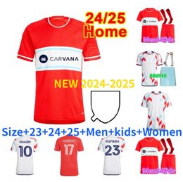 24 25 CHICAGO soccer jerseys red Home court 2024 2025 CUYPERS SHAQIRI ACOSTA J.TORRES MUELLER GUTIERREZ GIMENEZ KOUTSIAS football shirts man kids player version 4XL