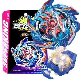 4D Beyblades Box Set B-160 King Helios Super King B160 Spinning Top with Spark Launcher Box Kids Toys for Children Q240522