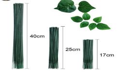 50 PCS 17cm25cm40cm Artificial rose stems Simulation Of Artificial Plastic Stem Leaves Rose Stem Silk Wedding Decoration Holdi9227940