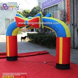 Inflatable bow arch model, shopping mall, amusement park, bar opening celebration, promotional atmosphere, decorative props