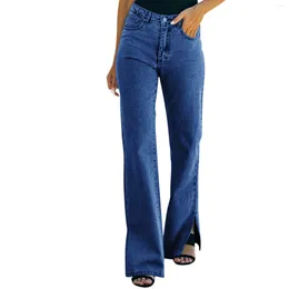 Women's Jeans Jean 18 Recently Viewed Women Pant Casual Split Hem Zipper Trousers Pocket Wide Leg 28 Inseam Womens Pants