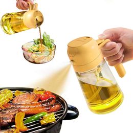 Olive Dispenser in Cooking oz ml Glass Spray Bottle with Pourer Food grade and Oil Sprayer for Kitchen Salad Frying BBQ