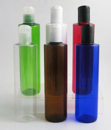 Empty 250ML Plastic Bottles with Disc Top Flip Cap 8OZ Containers For Shampoo Lotions Liquid Packaging9270872