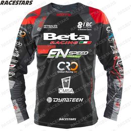 Men's T-shirts Enduro 2024 Downhill Mountain Jersey Dirt Bike Mtb Long Sleeve Offroad Dh Motorcycle Breathable Motocross Sportwear Clothing Atv K8oc