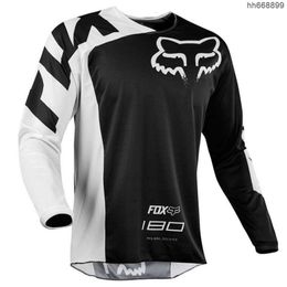 Men's T-shirts Outdoor T-shirts Mountain Bike Long Sleeve Speed Down to Foxx Motorcycle Riding Speed Down to Breathable Riding Top 7vlj