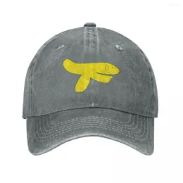 Berets Hand Banana Baseball Caps Fashion Denim Fabric Hats Outdoor Adjustable Casquette Streetwear Cowboy Hat For Unisex