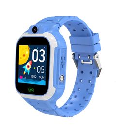 4G Kids Smart Watch Phone Waterproof IP67 Video Call SOS GPS LBS WIFI Location Tracker Remote Monitor Children Watch DH15 240523