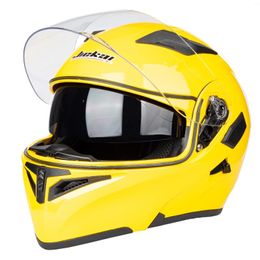 Motorcycle Helmets Helmet Dual Visor Flip-Up Modular Men's And Women's Face-Up Universal Full Face DOT ECE Approved