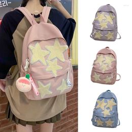 Backpack Girl Book Fashion Women Nylon School Bag Lady Cute Pattern College Cool Female Laptop Student