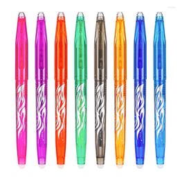 4Pcs Multi-color Erasable Gel Pen 0.5mm Kawaii Pens Student Writing Creative Drawing Tools Office School Supply Stationery