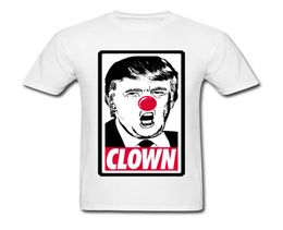 Fitted T Shirt Men Big Size Men039s Good Quality Brands Casual Tops Tshirt Men Trump Clown Printed On Tshirt Customized5188044