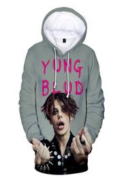 Rapper Yungblud 3D Hoodies MenWomen 2020 New Arrivals Fashion Pop Hip Hop Style Cool Yungblud Skateboard Sweatshirt Hoody Coats6939022